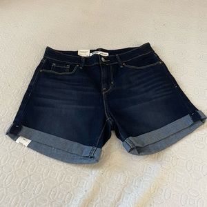 5” levi strauss nwt jean shorts